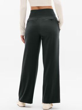 Venice High Rise Wide Leg Pant, XS, Elm